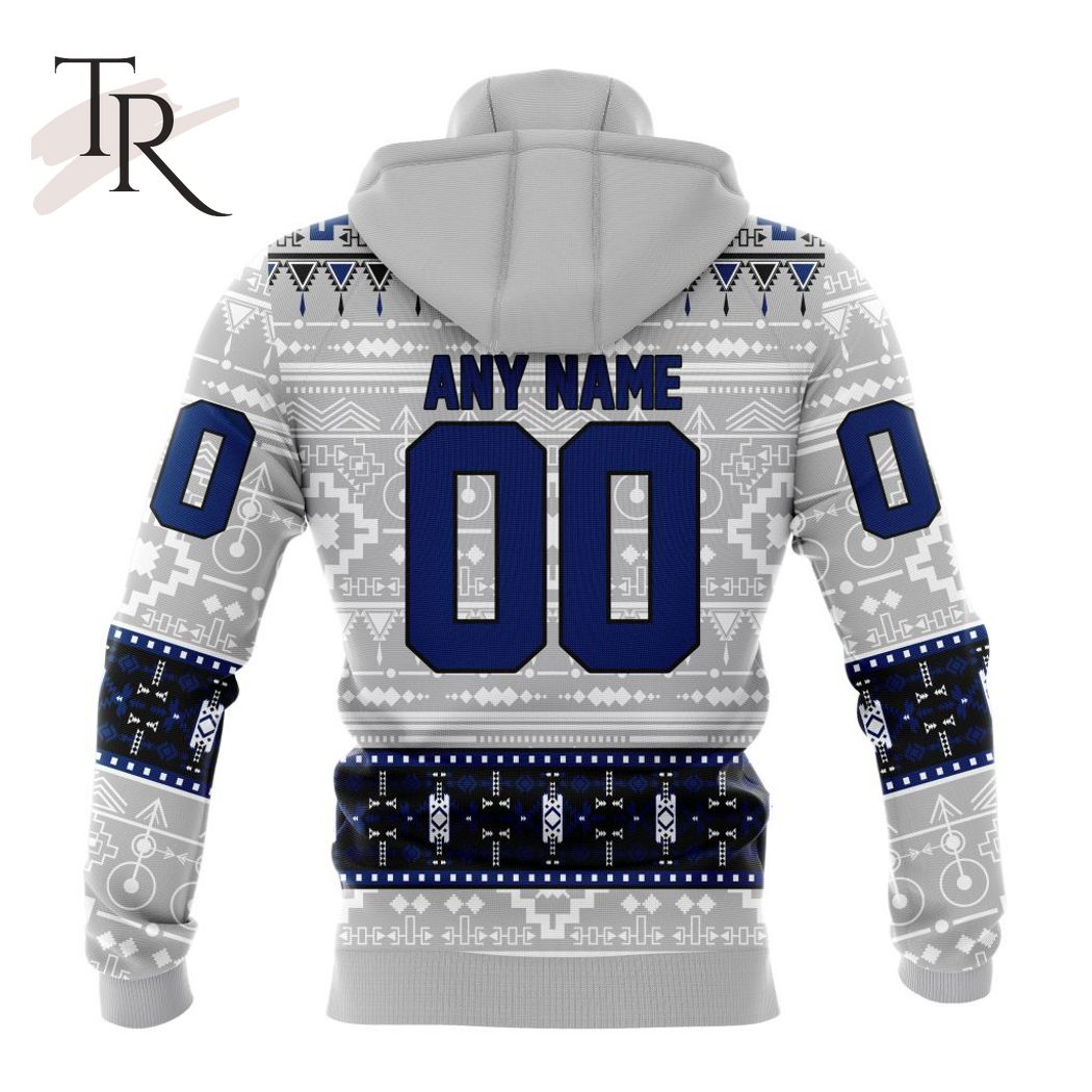 New 2025 NEW] ized NHL Toronto Maple Leafs Special Native Design Custom Hoodie - Image 5